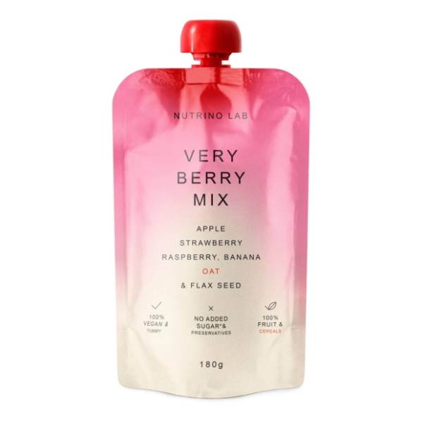 NUTRINO Lab voćni pire Very berry mix 180g