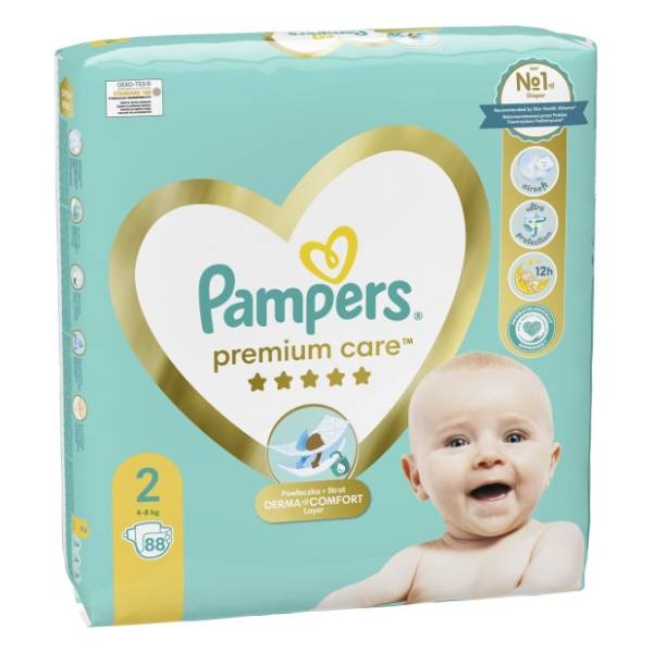 PAMPERS Premium care JP 2 88kom