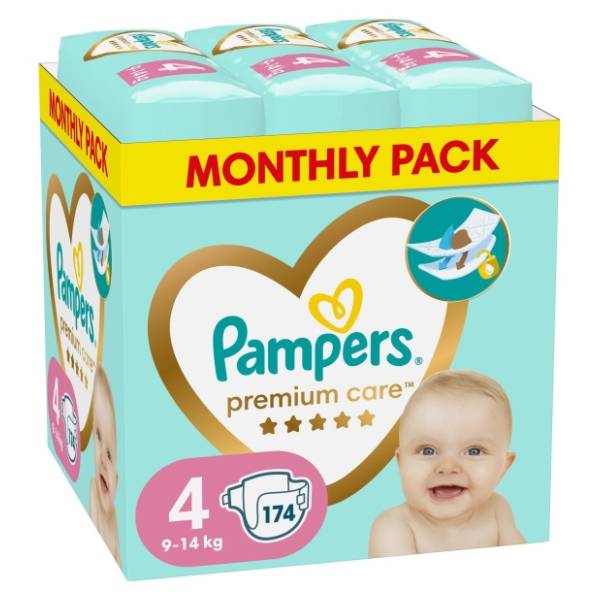 PAMPERS Premium care MSB 4 174kom