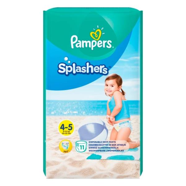 PAMPERS Splashers pelene za kupanje CP 4 11kom