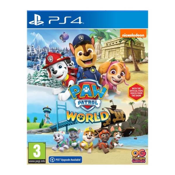 PS4 Paw Patrol World