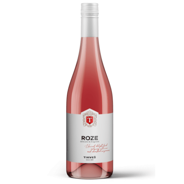 Roze vino TIKVEŠ Rose 750ml