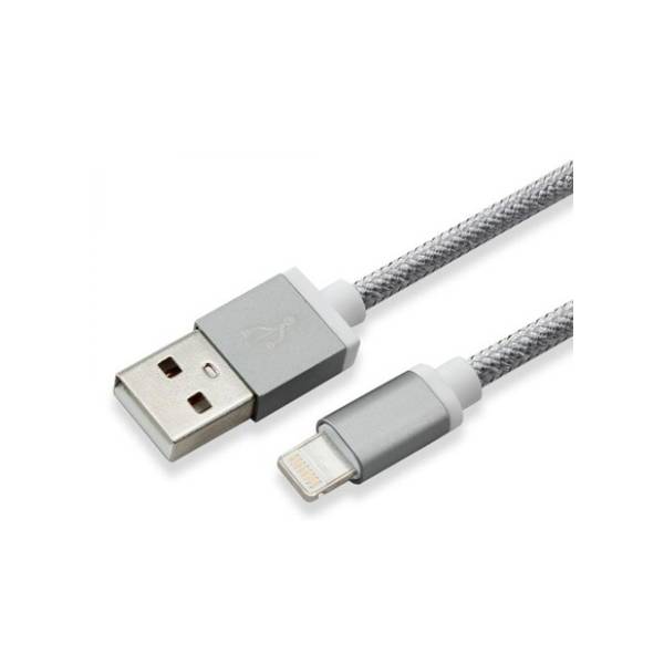 S BOX konverter kabl USB 2.0 na Lightning (m/m) 1.5m sivi