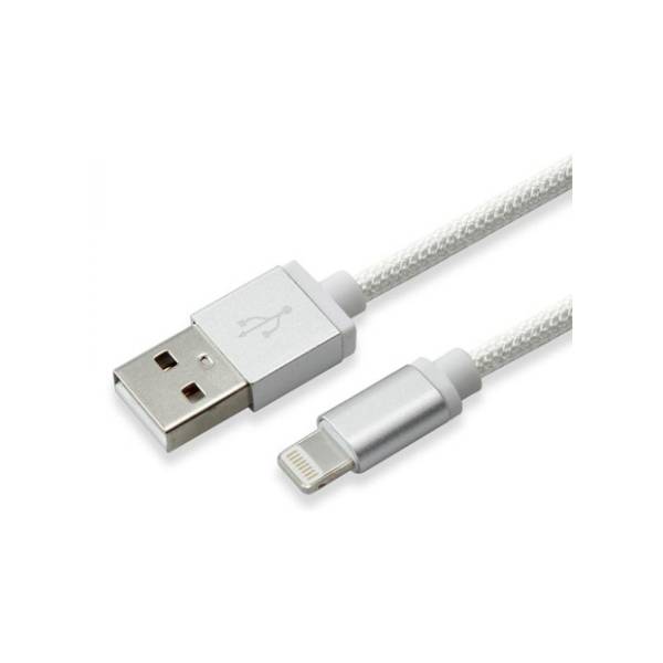 S BOX konverter kabl USB 2.0 na Lightning (m/m) 1.5m srebrni