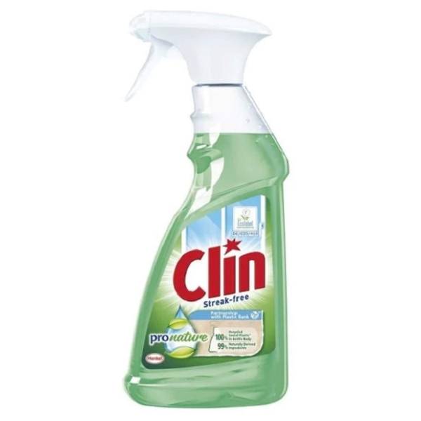 Sredstvo za čišćenje CLIN Glass ProNature sa pumpicom 500ml