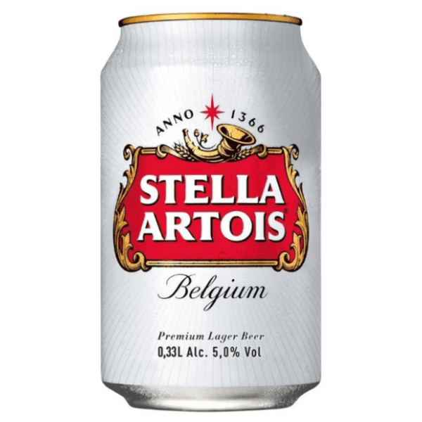STELLA ARTOIS limenka 0.33l