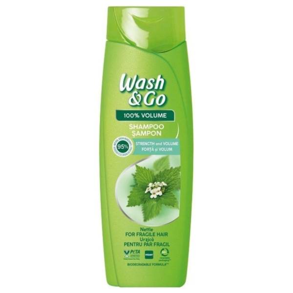 Šampon Wash&Go kopriva 360ml