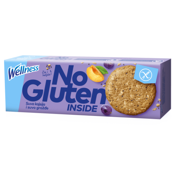 WELLNESS keks No gluten inside 140g