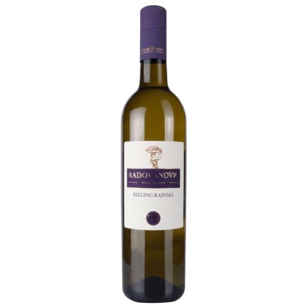 Belo vino RADOVANOVIĆ Rajnski rizling 0,75l
