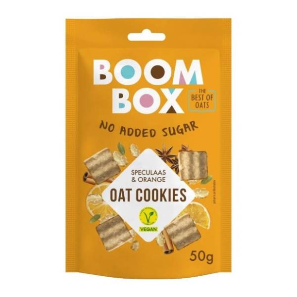 BOOM BOX ovseni keks narandža spekulas 50g