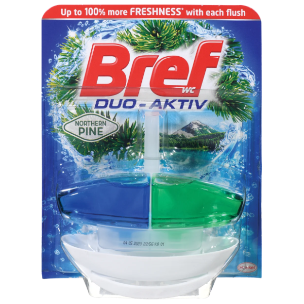 BREF WC osveživač duo active pine 50ml