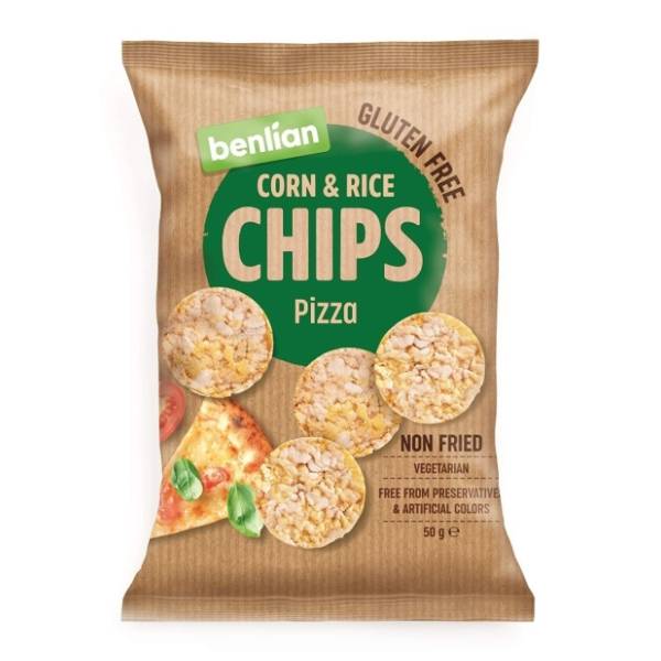 Čips BENLIAN pizza 50g