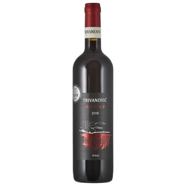 Crno vino TRIVANOVIĆ Shiraz 0,75l