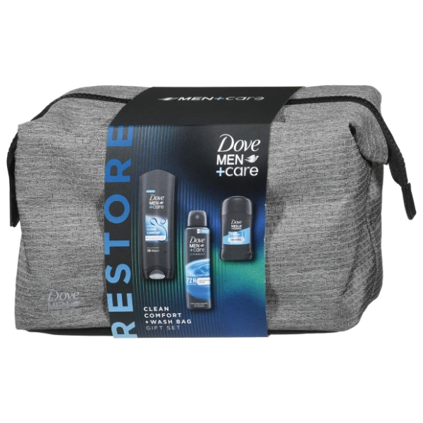 DOVE MEN set Restore clean comfort neseser