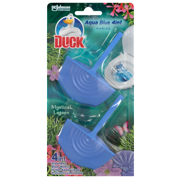 DUCK WC osveživač mystical lagoon 4in1 2x40g