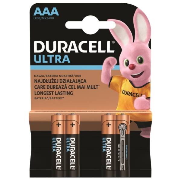 DURACELL alkalne baterije Ultra AAA LR03 4kom