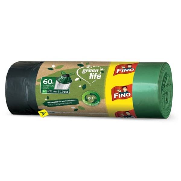 FINO kese za smeće Green life 60l 10kom