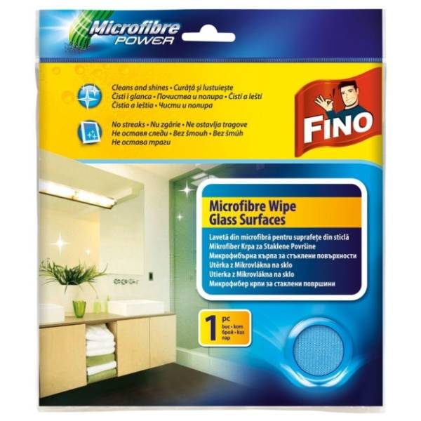 FINO mikrofiber krpa za staklo 1kom