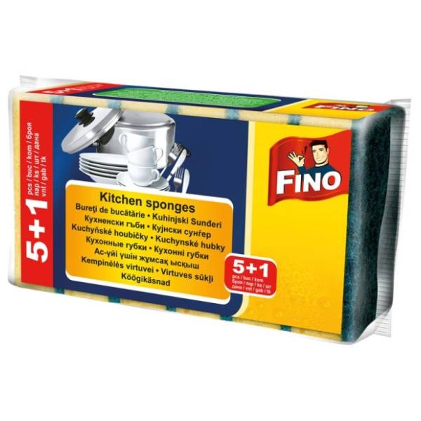 FINO sunđer abrazivni 5+1kom gratis