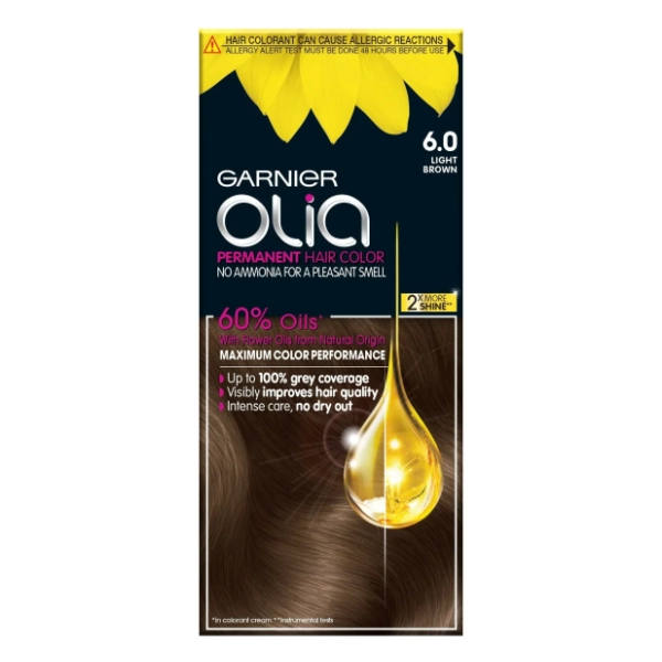 GARNIER Olia farba za kosu 6.0 light brown