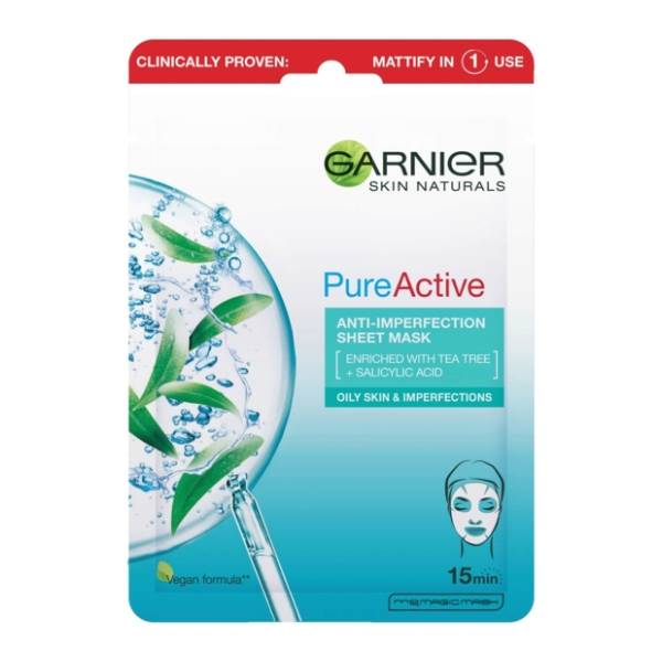 GARNIER Pure Active maska za lice 28g