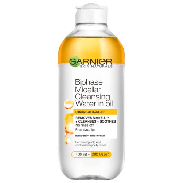 GARNIER dvofazna micelarna voda za čišćenje lica 400ml