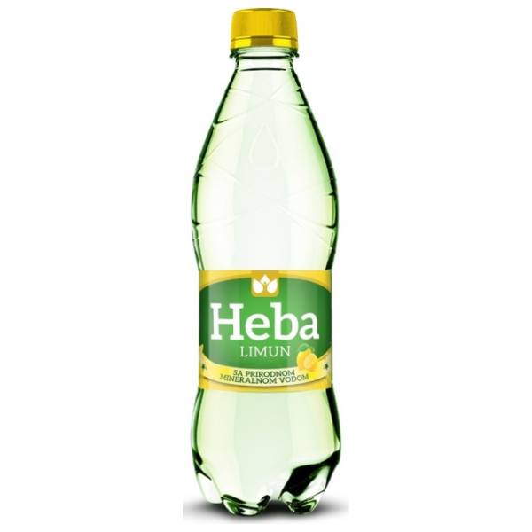 HEBA gazirana voda limun 500ml
