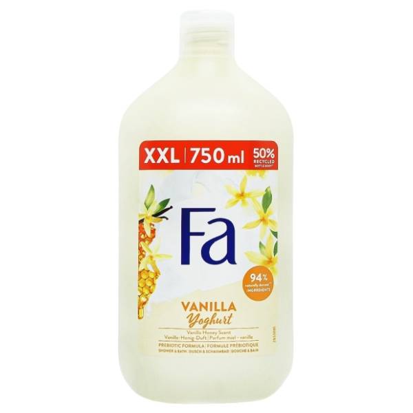 Gel za tuširanje FA yoghurt vanilla 750ml