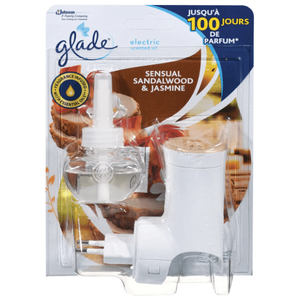GLADE električni osveživač sandalwood & jasmine 10ml