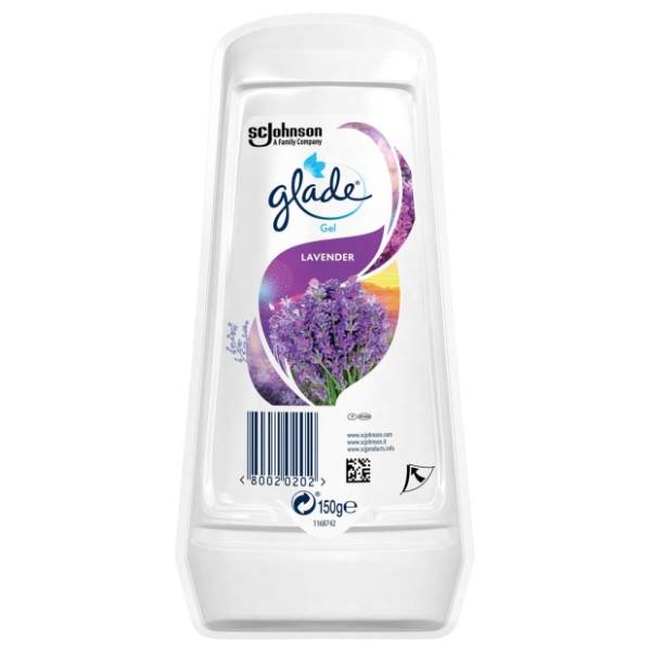 GLADE gel osveživač lavanda 150g
