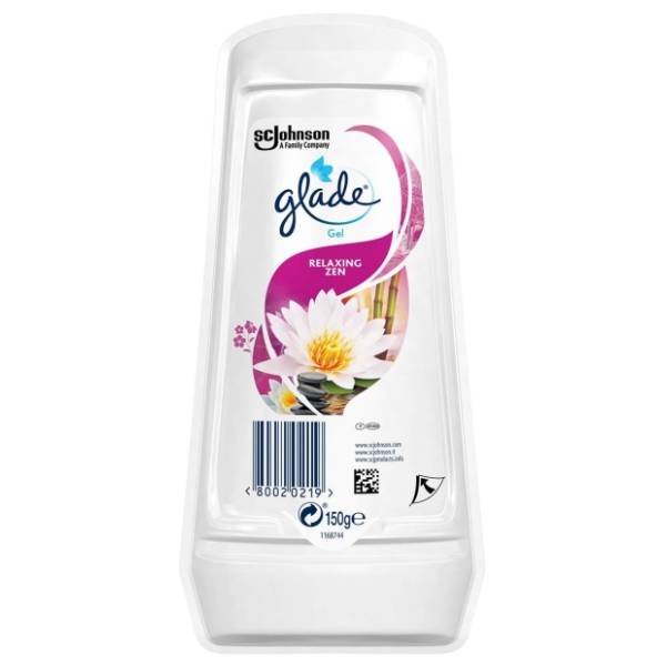 GLADE gel osveživač relaxing zen 150g