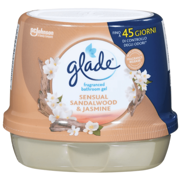 GLADE gel osveživač sandalwood & jasmine 180g