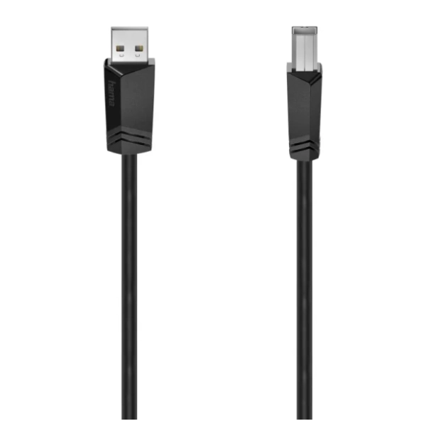 HAMA konverter kabl USB na USB-B (m/m) 1.5m crni