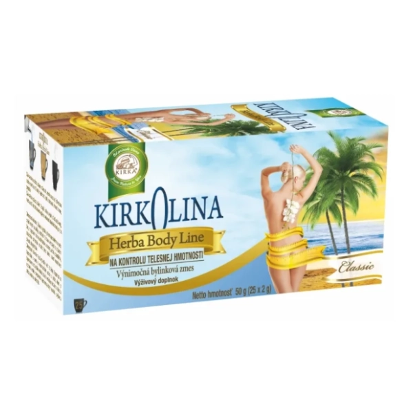 KIRKOLINA čaj za mršavljenje herba body line 50g