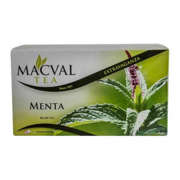 MACVAL čaj menta 30g