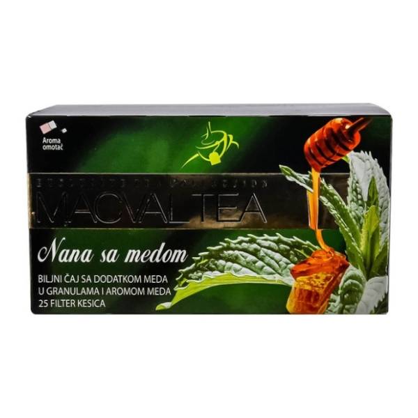 MACVAL čaj nana sa medom 50g