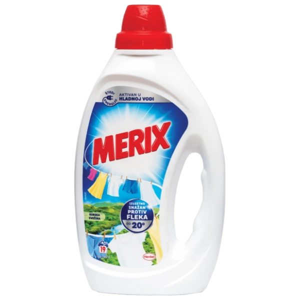 MERIX tečni deterdžent gorska svežina 19 pranja (855ml)