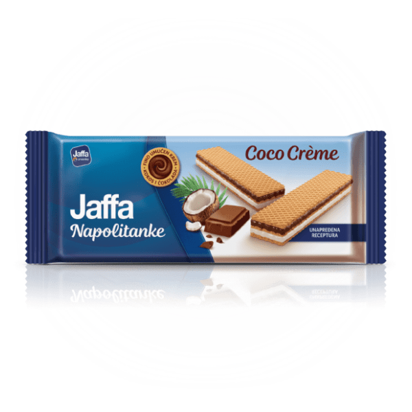 Napolitanka JAFFA kokos krem 160g