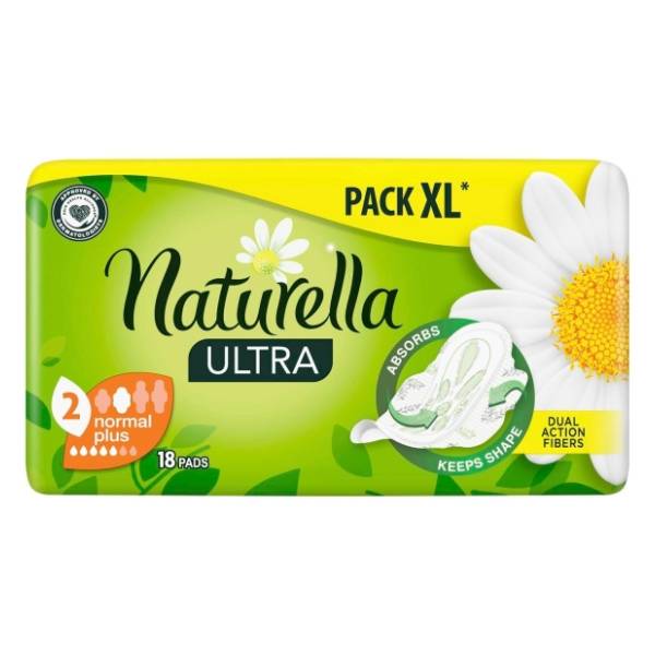 NATURELLA ulošci ultra Camomile normal plus duo 18kom