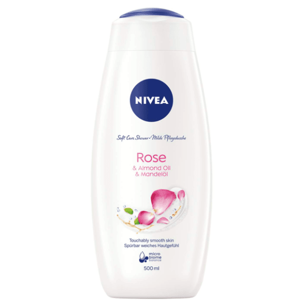 Gel za tuširanje NIVEA ruža i bademovo ulje 500ml