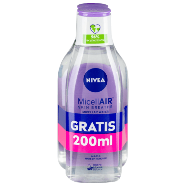 NIVEA micelarna voda 400ml + micelarna voda 200ml GRATIS