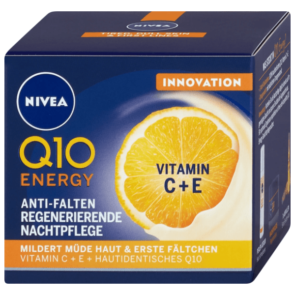 NIVEA Q10 Energy noćna krema za lice protiv bora 50ml