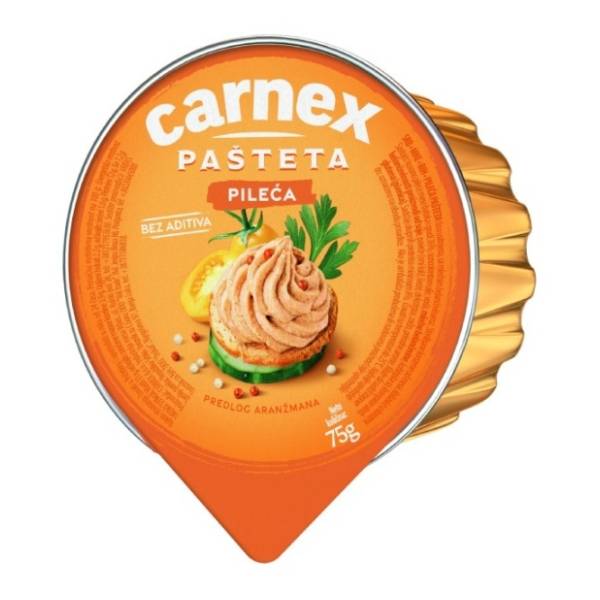 Pašteta CARNEX pileća 75g