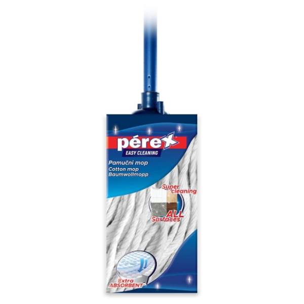 PEREX pamučni mop sa drškom