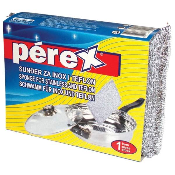 PEREX sunđer za inox i teflon 1kom