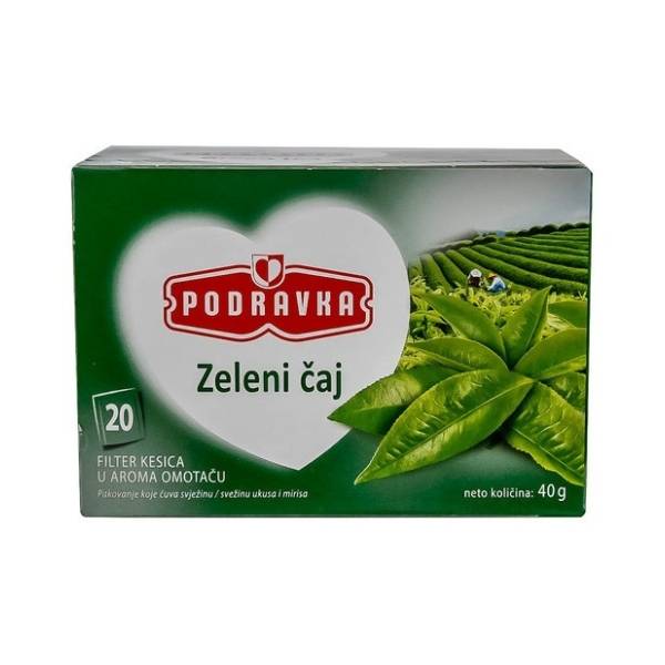 PODRAVKA zeleni čaj 40g