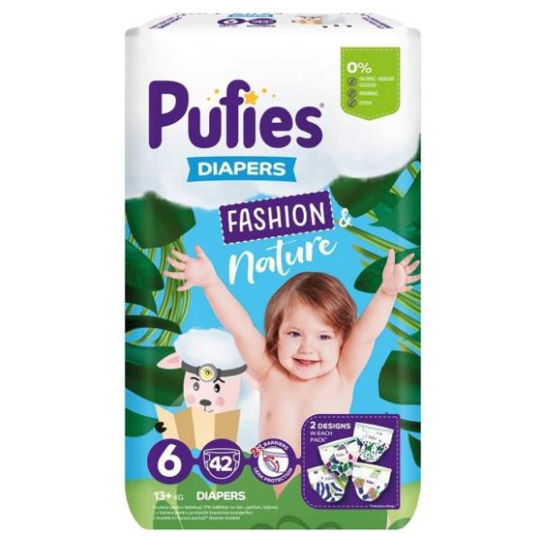 PUFIES pelene fashion & nature 6 42kom