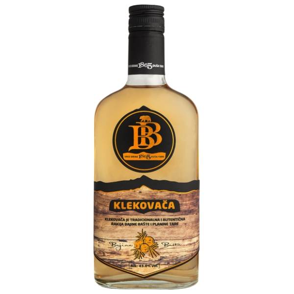 Rakija BB klekovača 1l