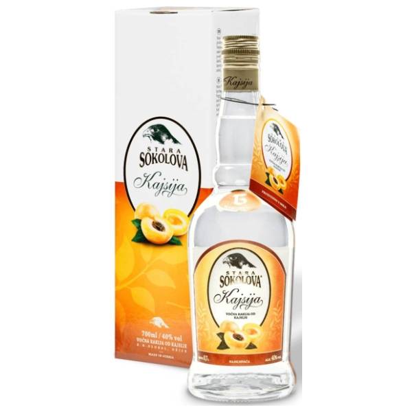 Rakija STARA SOKOLOVA kajsija 0.7l