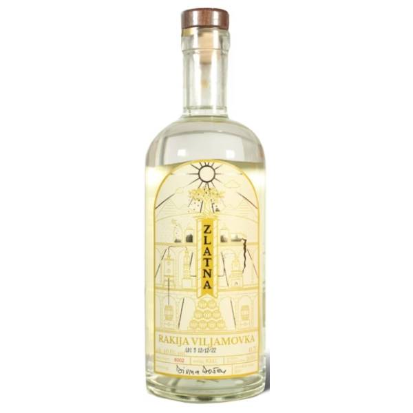 Rakija ZLATNA viljamovka 0,7l